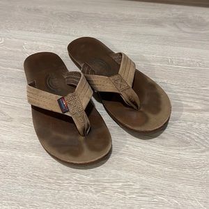 Brown thick strap rainbows